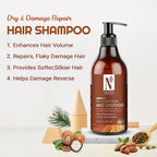 NutriGlow Advanced Organics Bio Dry and Damage Repair Shampoo | Grocsy