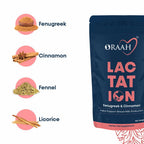 Oraah Lactation Herbal Tea | Grocsy