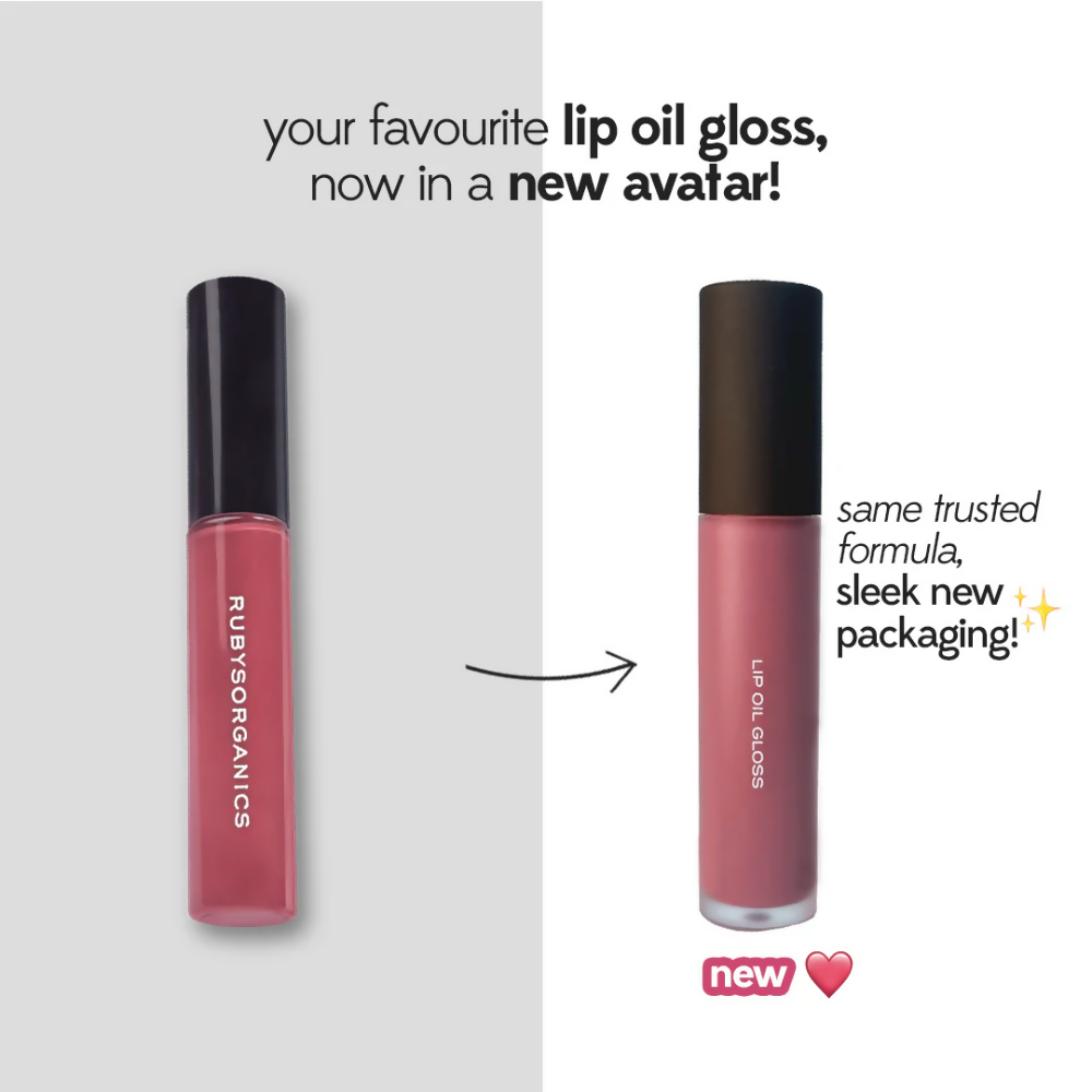Ruby's Organics Lip Oil Gloss - Malibu | Grocsy