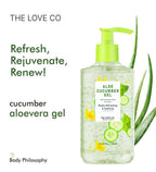 The Love Co. Cucumber Aloe Vera Gel For Face | Grocsy