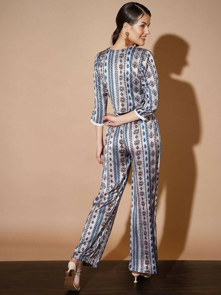 Myshka Multi Printed Co-Ords For Women | Grocsy