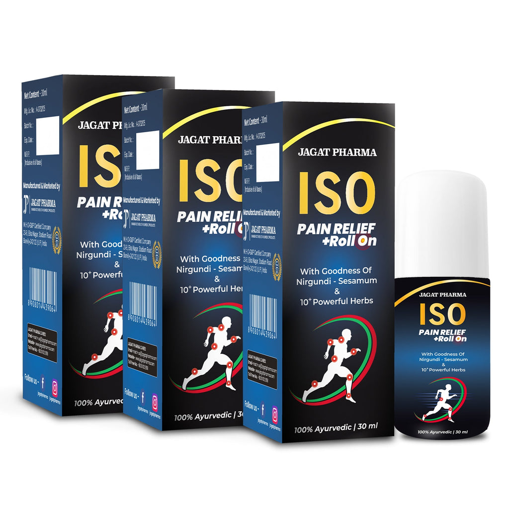 Jagat Pharma ISO Pain Relief Roll On | Grocsy