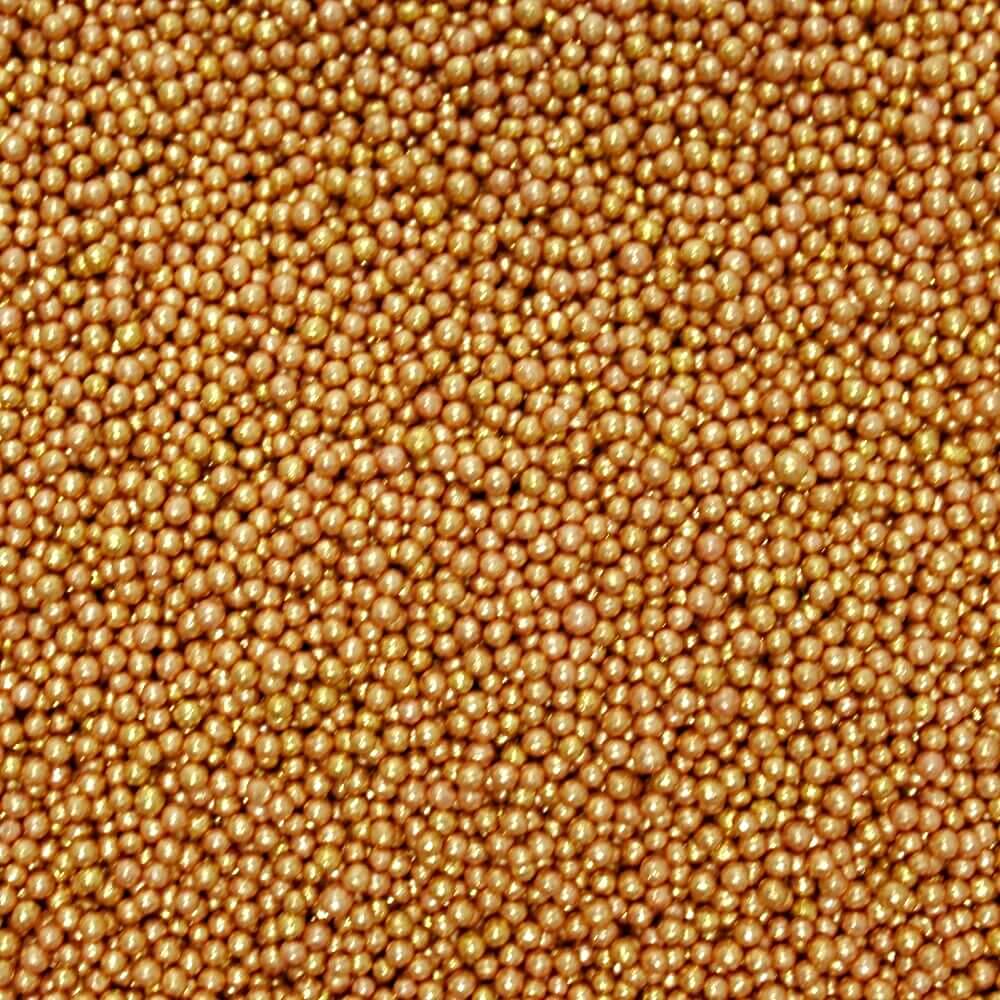 Confect Rose Gold Disco Balls Sprinkles 2 MM | Grocsy