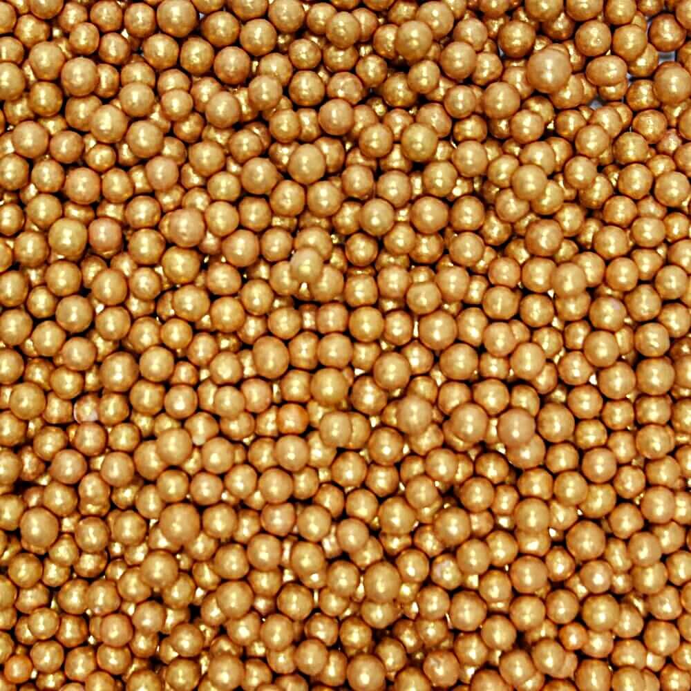 Confect Rose Gold Disco Balls Sprinkles 3 MM | Grocsy
