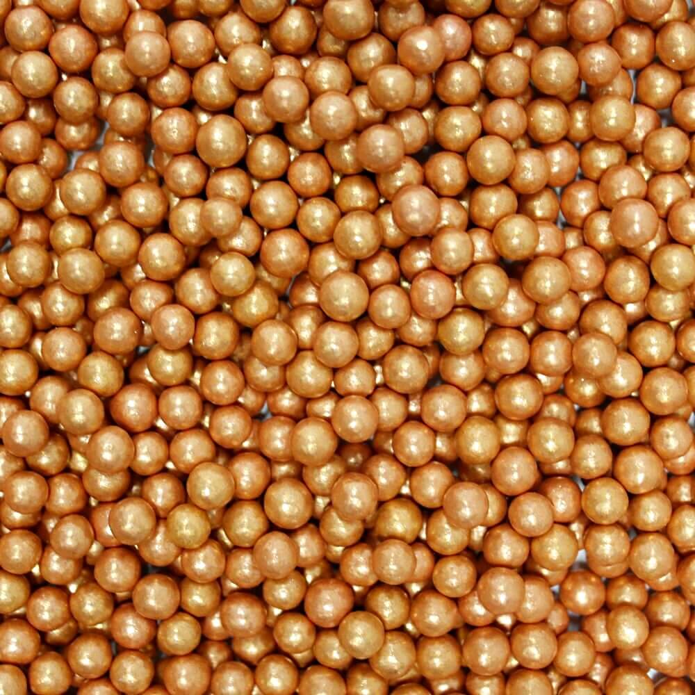 Confect Rose Gold Disco Balls Sprinkles 5 MM | Grocsy