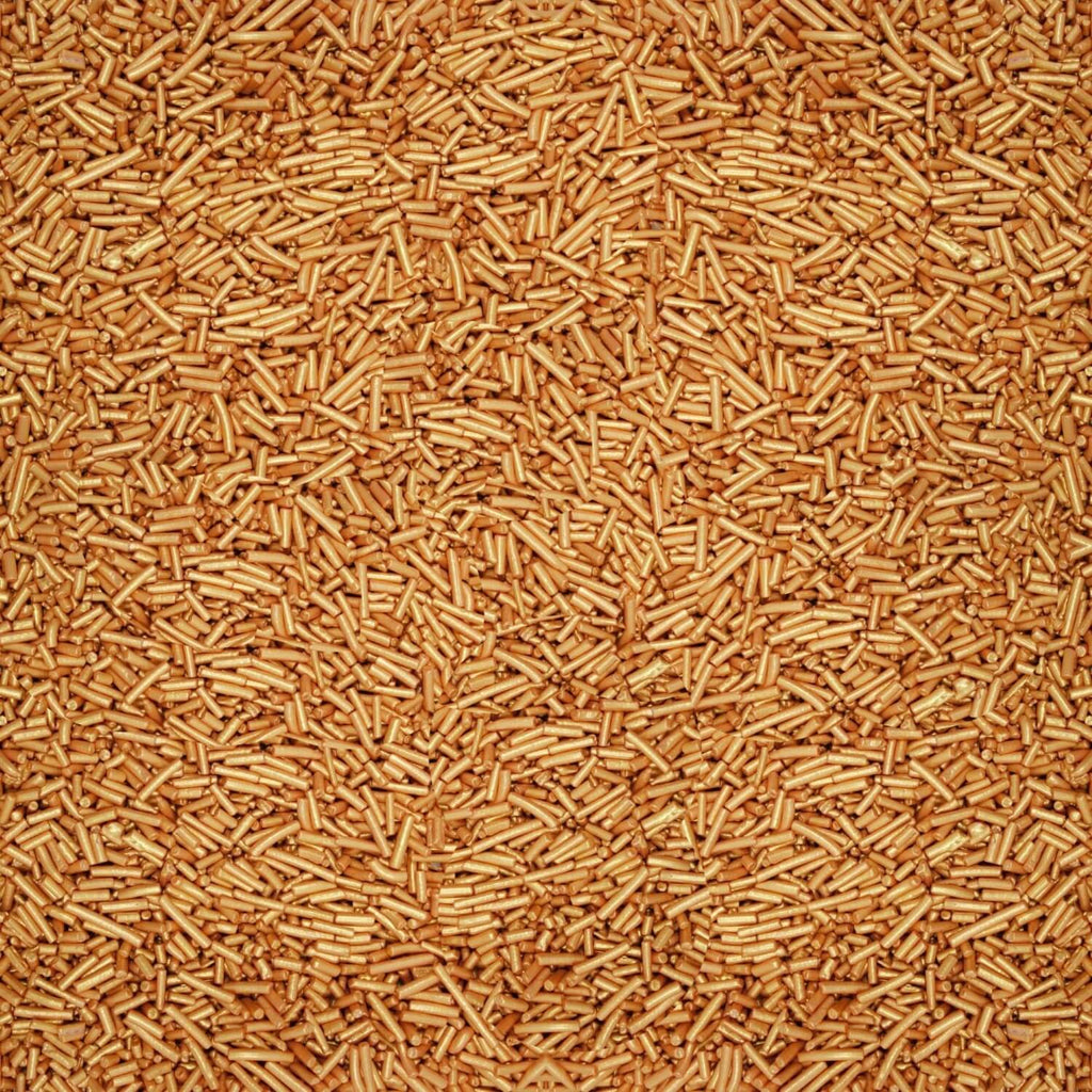 Confect Rose Gold Vermicelli Sprinkles | Grocsy