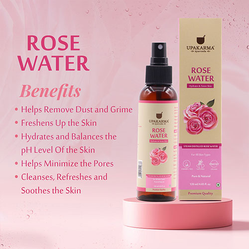 Upakarma Ayurveda Rose Water | Grocsy
