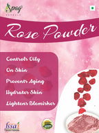 Spag Herbals Premium Rose Petals Powder | Grocsy