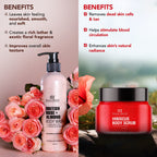 Botanic Hearth British Rose & Almond Body Wash | Grocsy
