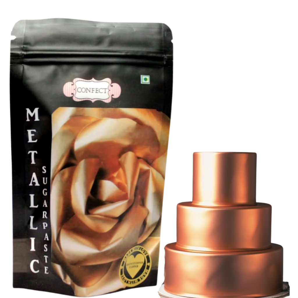Confect Rose Gold | Edible Sugar Paste | Grocsy