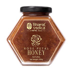 Bharat Vedica Rose Petal With Honey - Gulab Honey / Gulkand Shahad | Grocsy