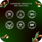 Careberry Organic Rosemary & Jojoba Anti Dandruff Hair Oil | Grocsy