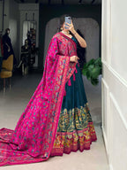Lehenga Mart Designer Wedding Lehenga Choli For Women - Blue | Grocsy