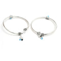 Mominos Fashion Kamal Johar Oxidised Silver Kadiyam Style Anklets | Grocsy