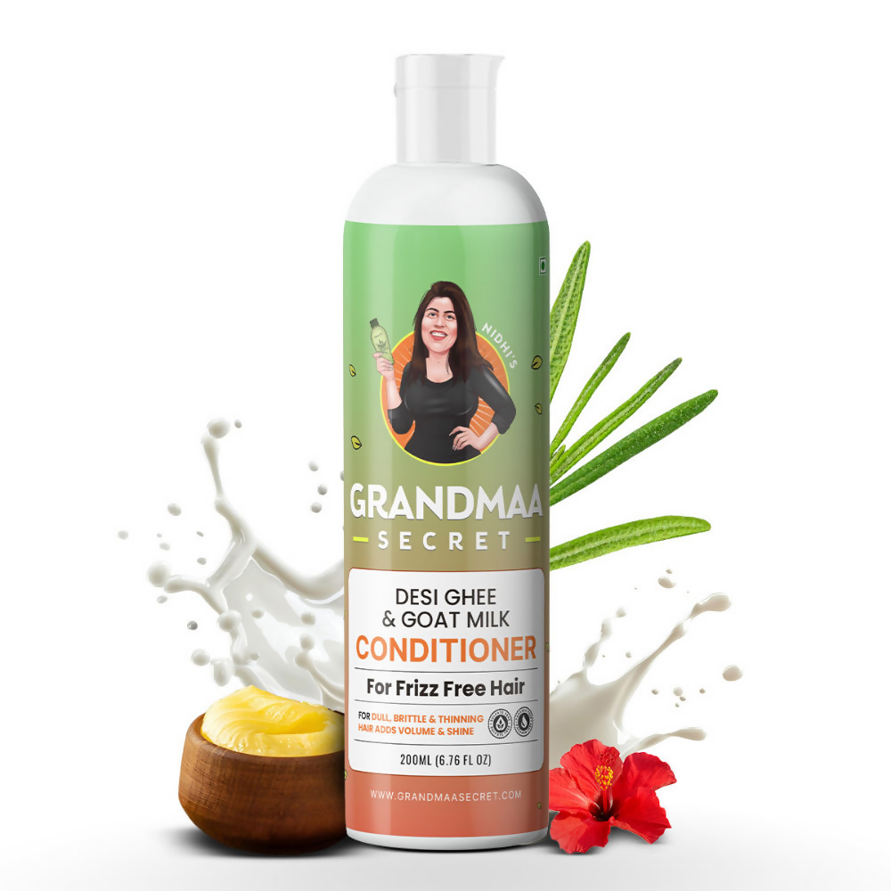 Nidhi's Grandmaa Secret Desi Ghee and Goat Milk Conditioner | Grocsy