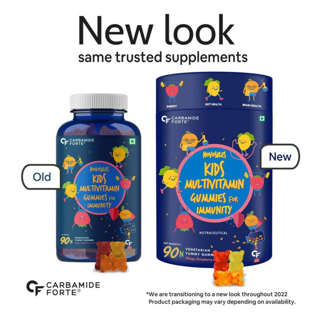 Carbamide Forte Multivitamin Gummies For Kids & Adults With Superfoods | Grocsy
