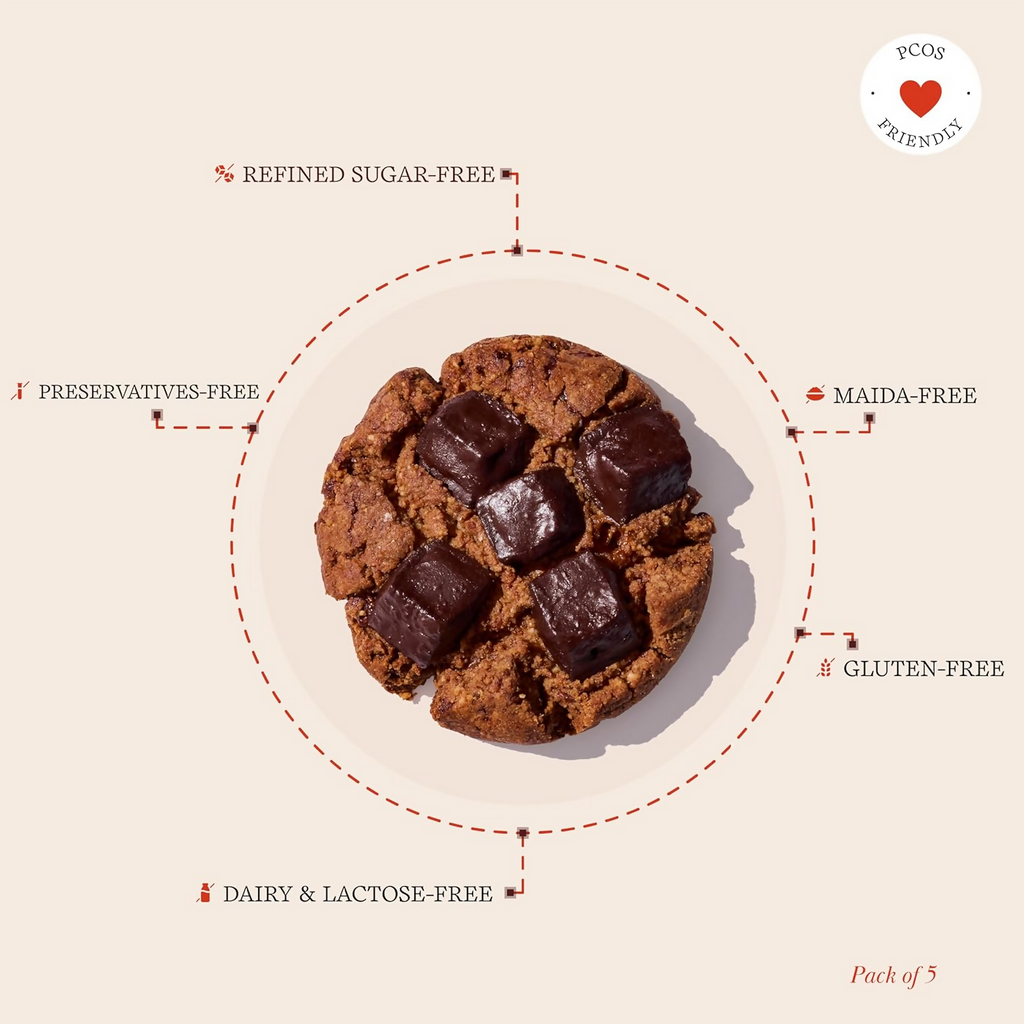 The Cinnamon Kitchen Almond Flour & Cacao Cookies | Grocsy