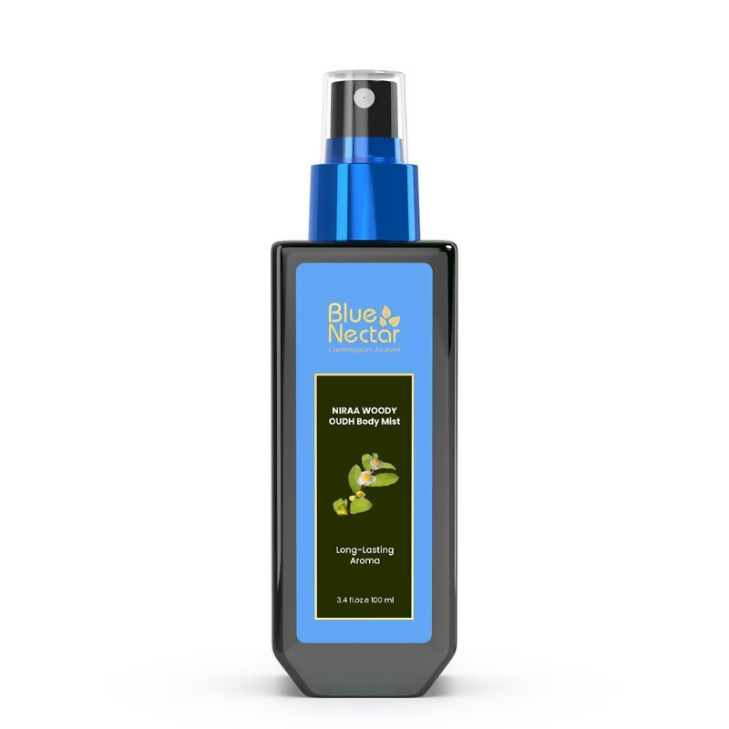 Blue Nectar Niraa Woody Oudh Body Mist | Grocsy