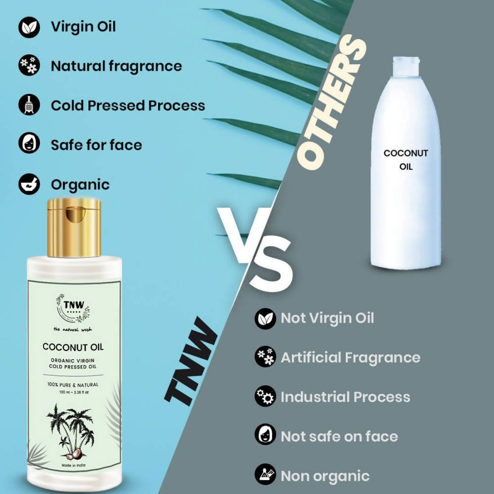 The Natural Wash Organic Virgin Coconut Oil | Grocsy