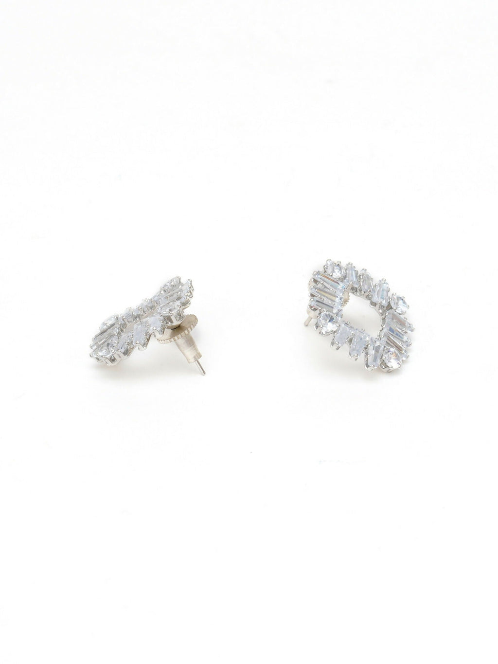 stone stud (white) - Ruby Raang | Grocsy