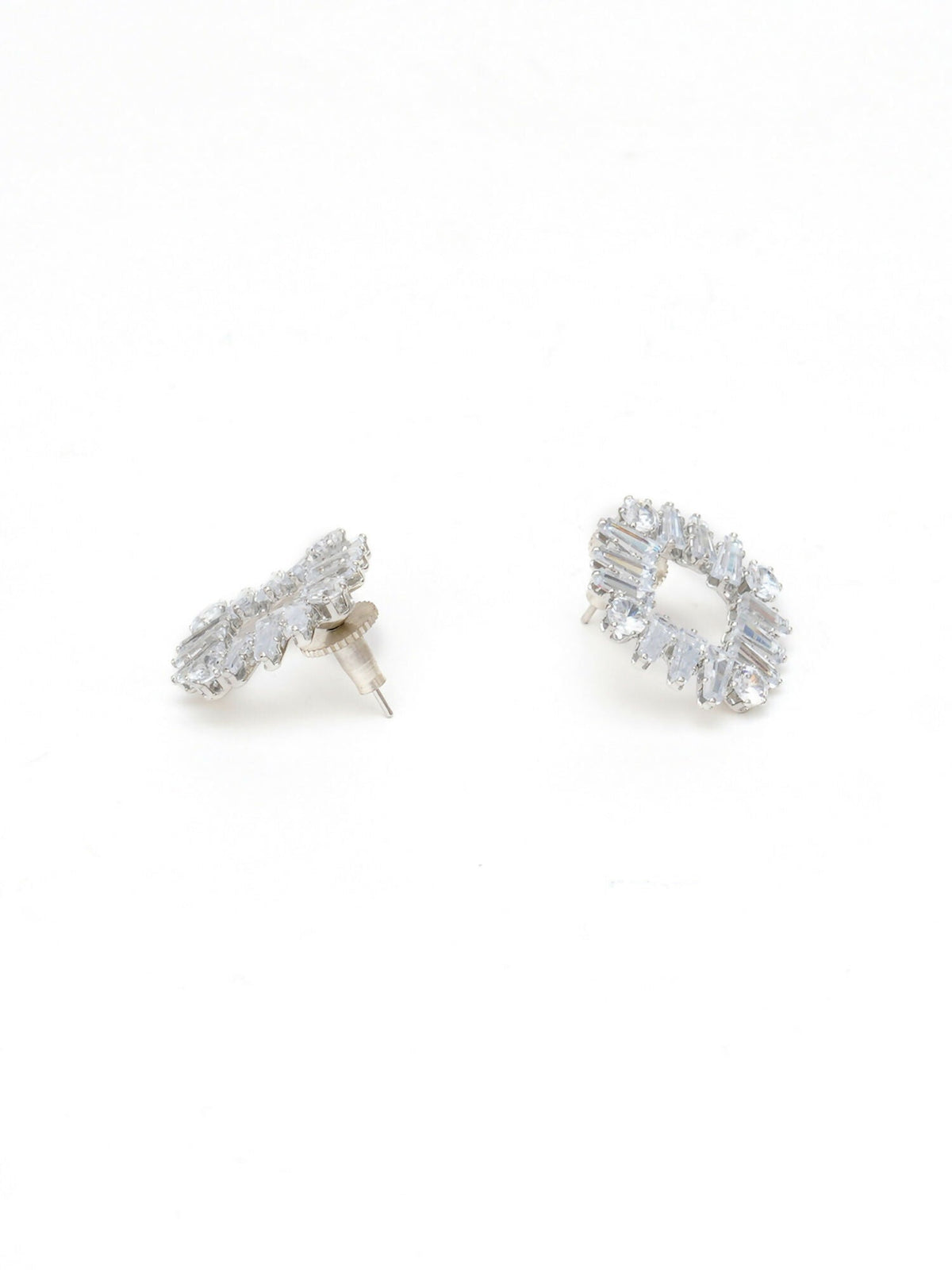 stone stud (white) - Ruby Raang | Grocsy