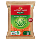 Aashirvaad Organic Masur Dal | Grocsy
