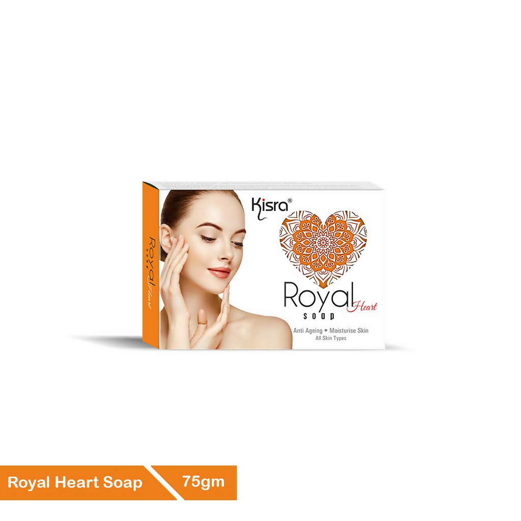 Kisra Royal Heart Soap | Grocsy
