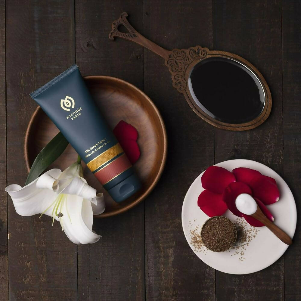 Mystique Earth Silk Serum Body Lotion | Grocsy