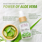 Lotus Herbals Active Aloe + Niacinamide Brightening Boost Serum | Grocsy