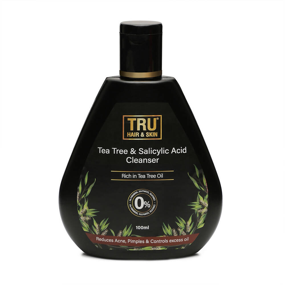 Tru Hair & Skin Tea Tree & Salicylic Acid Cleanser | Grocsy