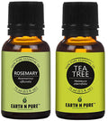 Earth N Pure Rosemary & Tea Tree Essential Oils | Grocsy