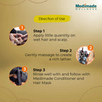 Medimade Wellness Volumizing Hair Growth Rice Water Shampoo | Grocsy