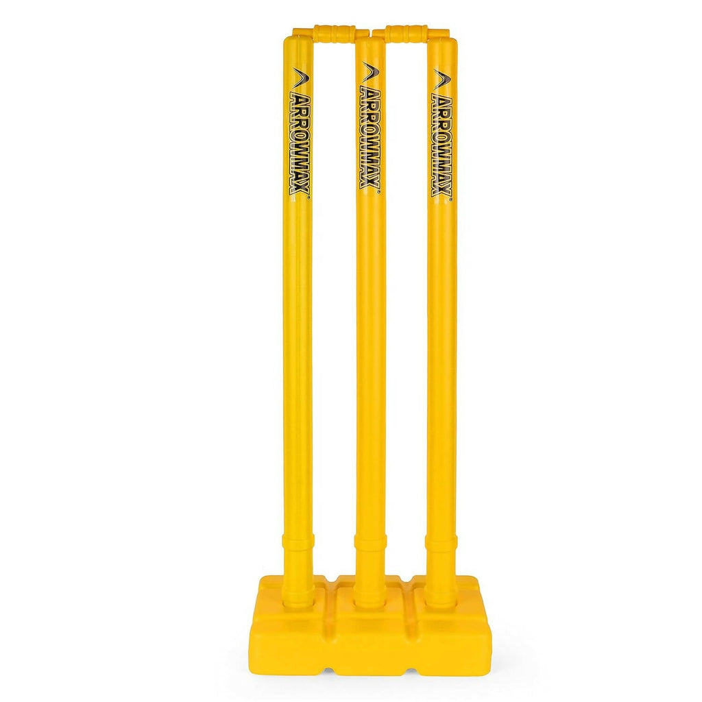 India Best Heavy Plastic Cricket Stumps Set with Bag | Grocsy