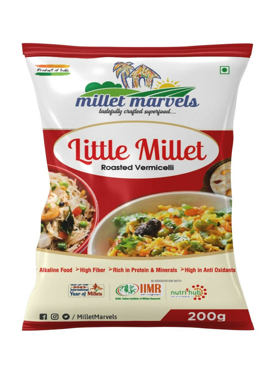 Millet Marvels Little Millet Roasted Vermicelli | Grocsy