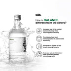 Salt. Oral Care Balance Mouthwash Natural Alkaline Probiotic Mouthwash with Basil Mint | Grocsy