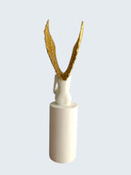 Sun Mun Decors White & Golden Lady with Wings | Grocsy