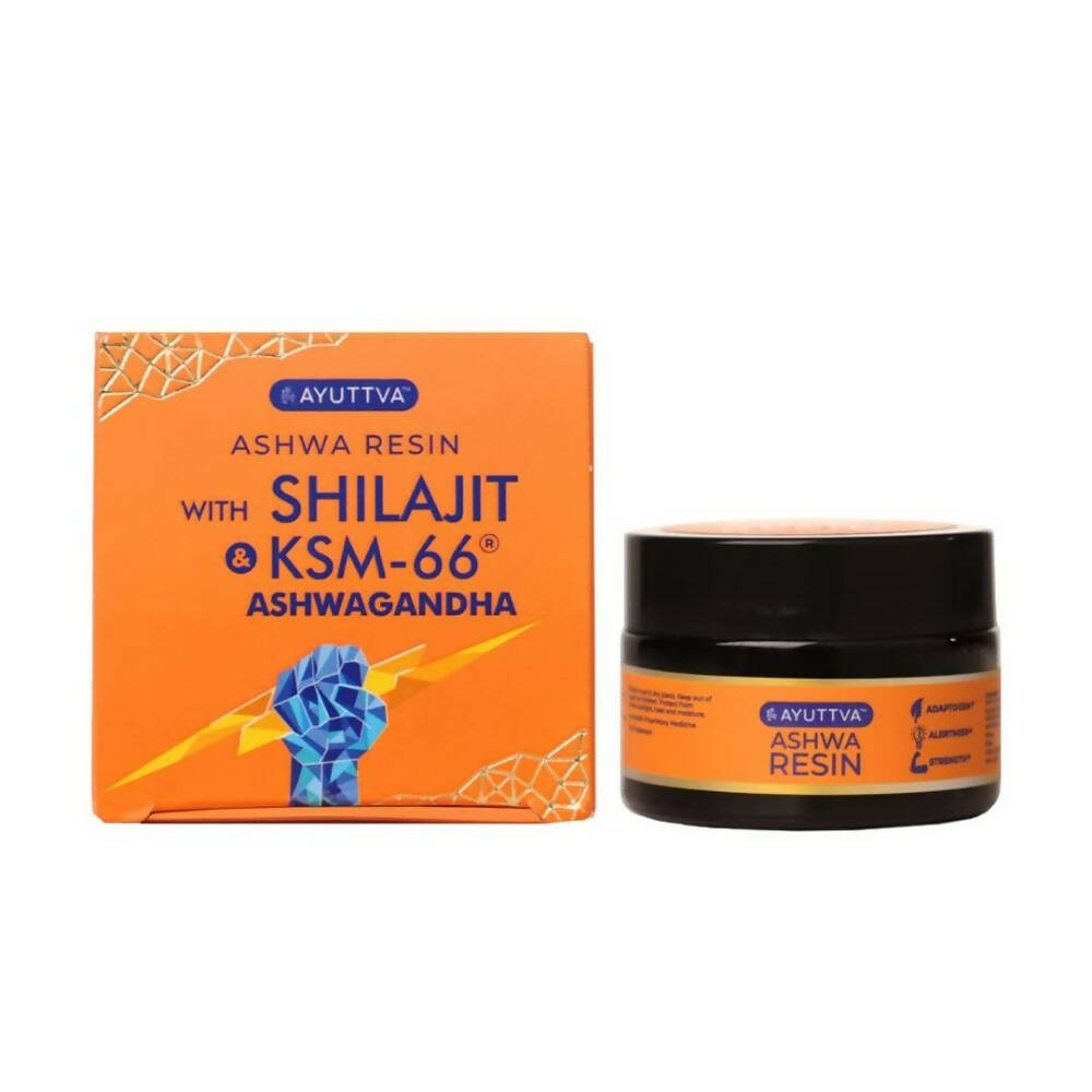 Ayuttva Ashwa Resin With Sj & KSM-66 Ashwagandha | Grocsy