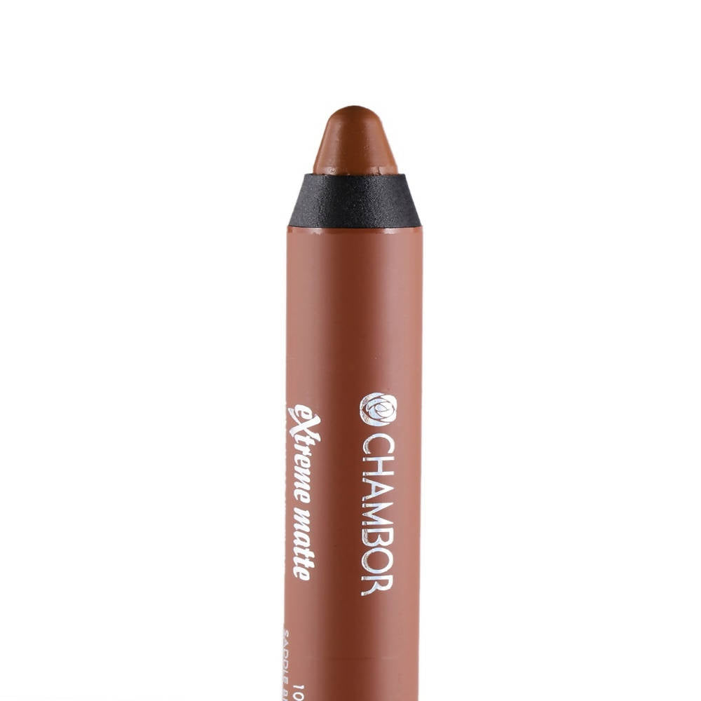 Chambor Saddle Brown 10 Extreme Matte Long Wear Lip Colour | Grocsy