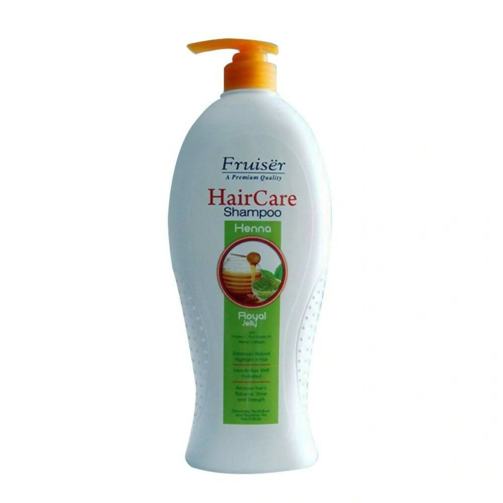 Fruiser Hair Care Shampoo With Henna & Royal Jelly | Grocsy