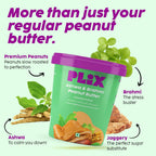 PLIX The Plant Fix Ashwagandha And Brahmi Peanut Butter | Grocsy
