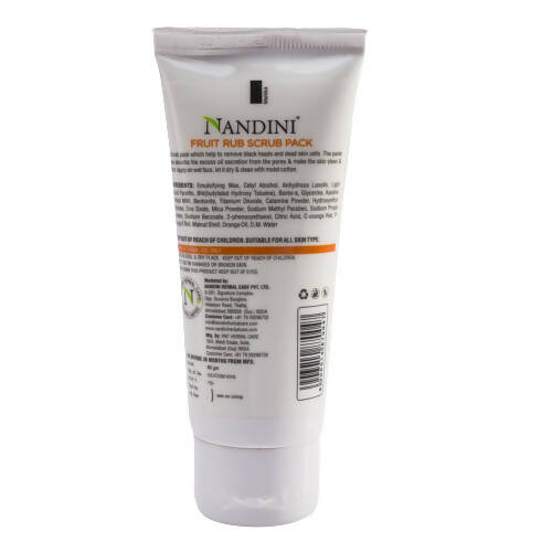 Nandini Herbal Fruit Rub Scrub | Grocsy