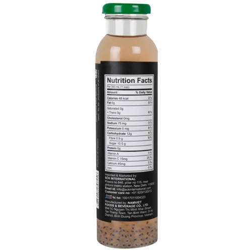 Harveys Fruitoria Basil Seed Drink-Strawberry Flavor | Grocsy