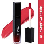 FLiCKA Set and Attack Liquid Matte Lipstick 07 Sweet Valentine - Pink | Grocsy