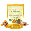 Sage Apothecary Ayurvedic Turmeric & Sandalwood Ubtan Powder Face Mask | Grocsy