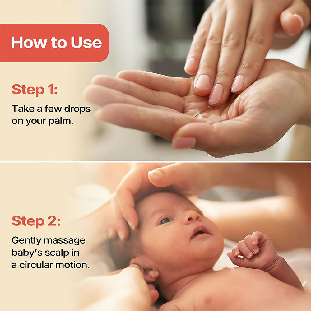 Herby Angel Head Massage Oil for Babies and Kids | Grocsy