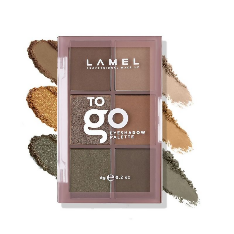 Lamel To Go Eyeshadow Palette - 403 Cold Brown | Grocsy
