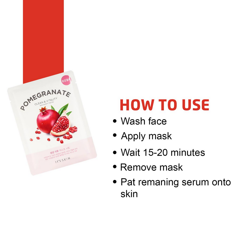 It's Skin The Fresh Pomegranate Mask Sheet | Grocsy
