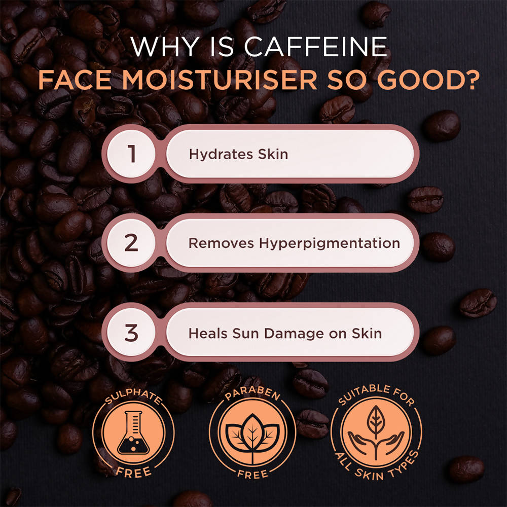 The Man Company Caffeine Face Moisturiser | Grocsy