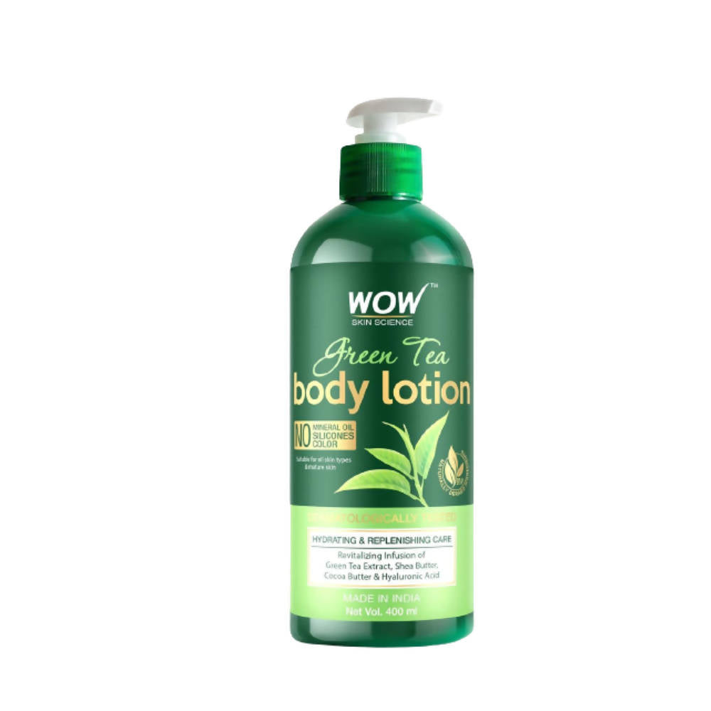 Wow Skin Science Green Tea Body Lotion | Grocsy