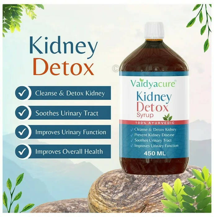 Vaidyacure Kidney Detox Syrup | Grocsy